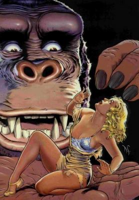 Kong & friend: "The Eighth Wonder" by Dave Stevens
