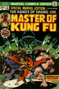 Shang Chi, overshadowed by his father, Dr. Fu Manchu
